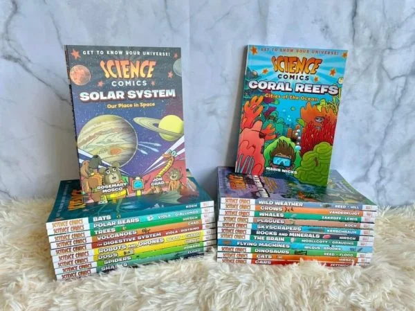 Truyện tranh tiếng anh Science Comics Series nhập màu