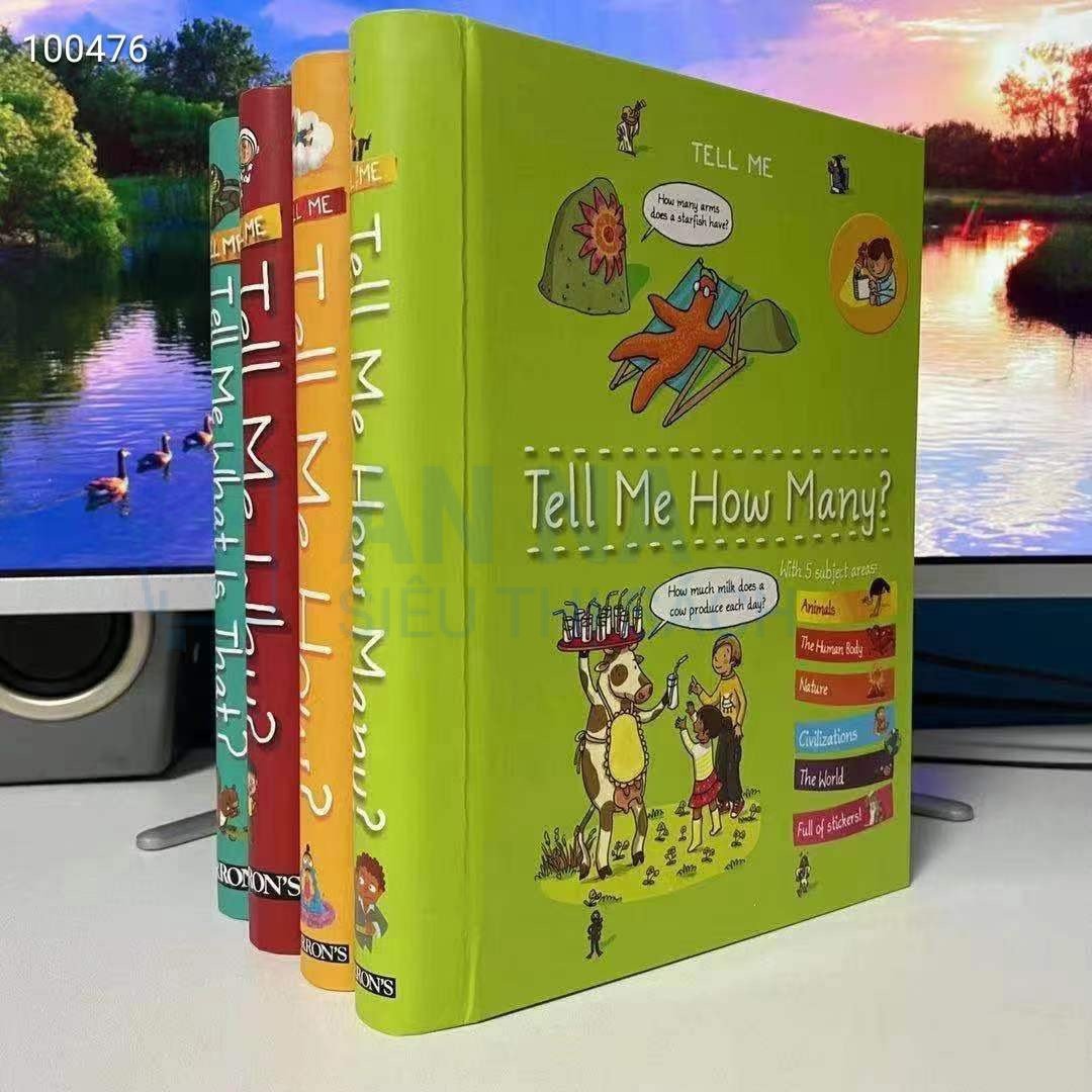 Barron’s tell me series nhập 4 cuốn bìa cứng