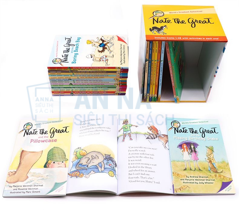 Nate the great box set nhập 30 cuốn kèm file audio