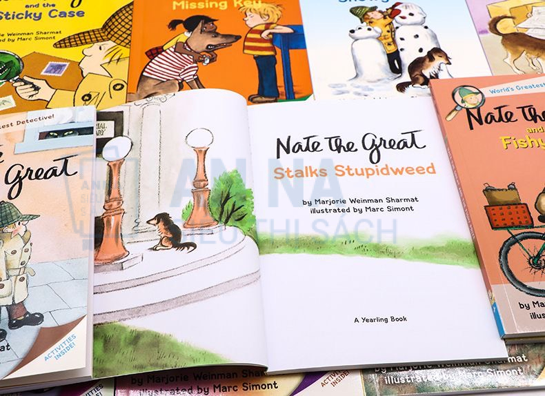 Nate the great box set nhập 30 cuốn kèm file audio