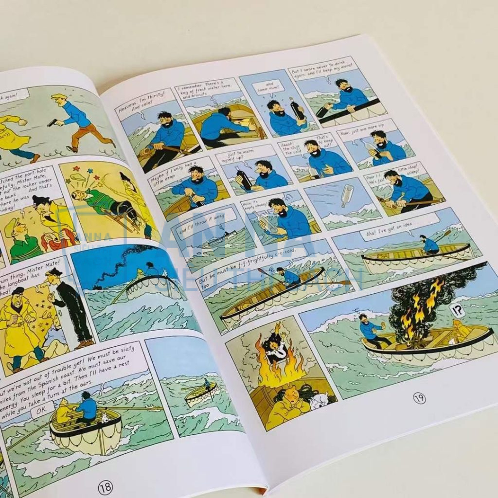 The adventure of tintin nhập 23 cuốn box set