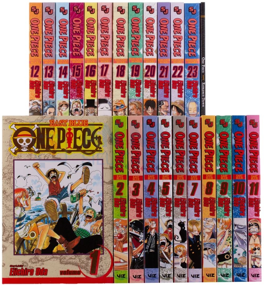 Truyện tranh Tiếng Anh One Piece - Đảo Hải Tặc