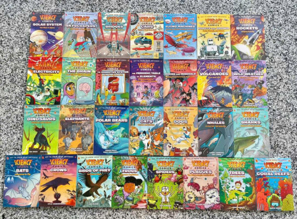 Truyện tranh tiếng anh Science Comics Series nhập màu - Hình ảnh 2