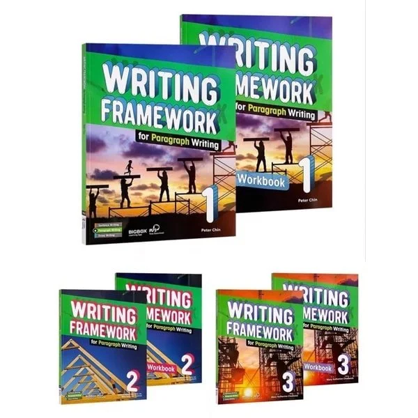 Sách tiếng anh Writing Framework nhập màu 18 quyển 3 level - Hình ảnh 4