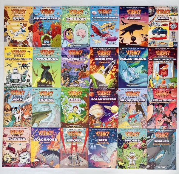 Science Comics Series nhập màu 25 quyển - Hình ảnh 2