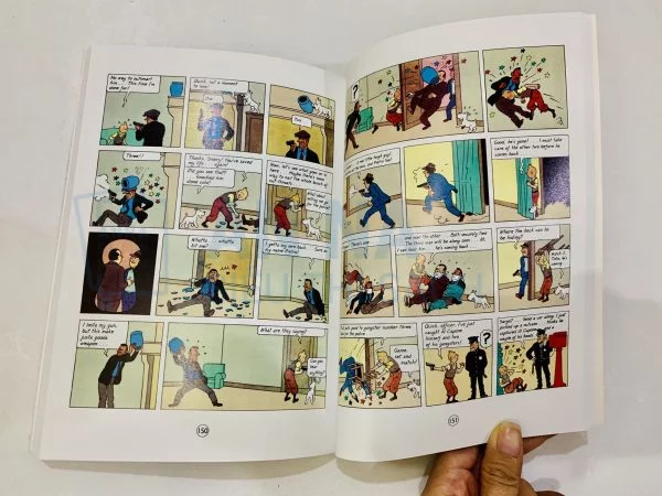 Truyện tranh The Adventure Of Tintin nhập màu box set 8 cuốn - Hình ảnh 6