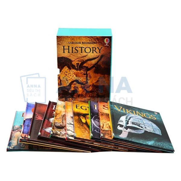 Usborne Beginners History box set 10 quyển