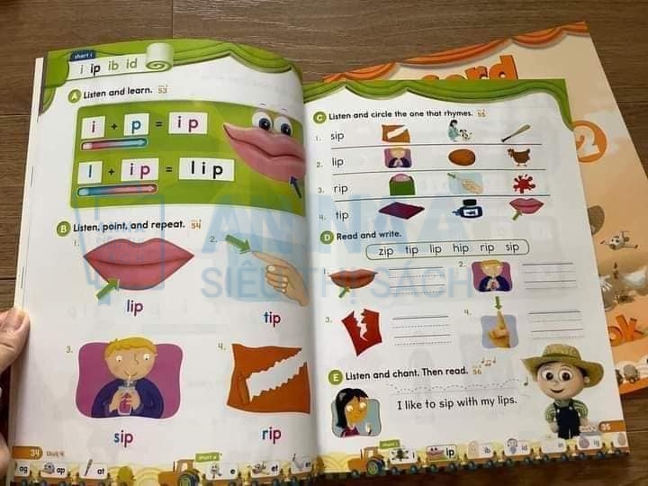 Oxford phonics world nhập 5 level kèm file audio và video