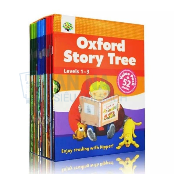 Truyện tiếng anh Oxford Story Tree Levels 1-2-3 52 books nhập màu Tặng file audio